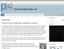 Tablet Screenshot of pearsonengineering.com